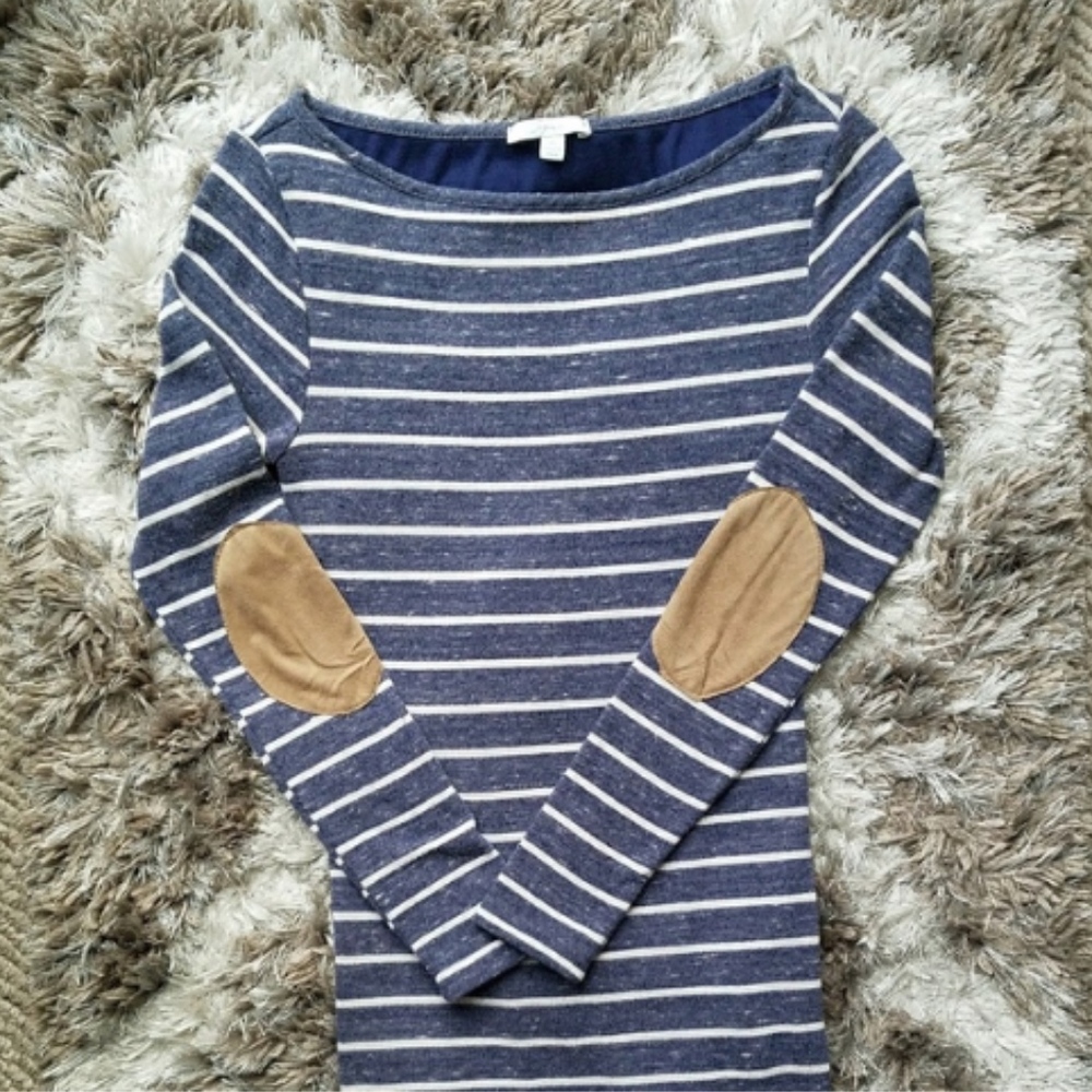 Blue and White striped dress